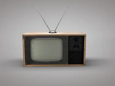 Classic TV  3D model