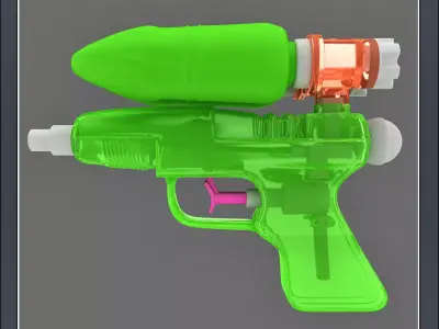 Squirt Gun 3D model