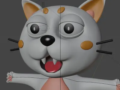 Kitty Free 3D model