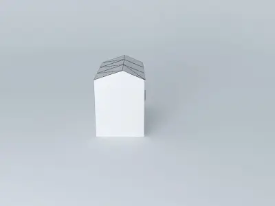 Residential and commercial buildings Free 3D model