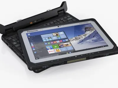 Panasonic Toughbook 20 3D model