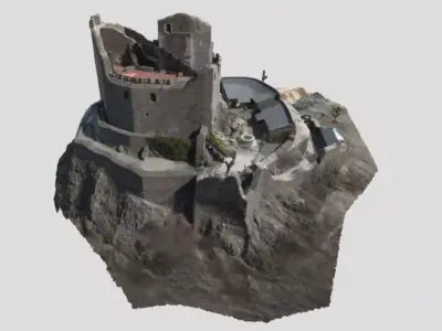 Holloko castle 3D model
