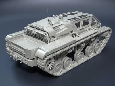 Ripsaw EV3-F4 High-Poly 3D model