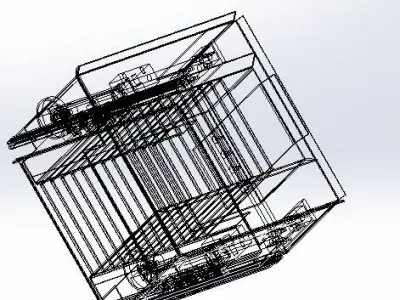 Drawer tray 3D model