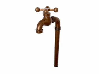 Water tap 3D model by Baria3DAsset
