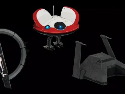 Obi-wan Kenobi assets bundle pack - Star Wars