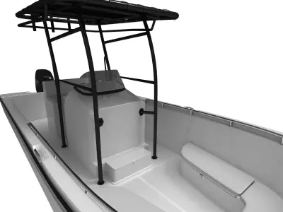 Boat 3D model 3D model purchase