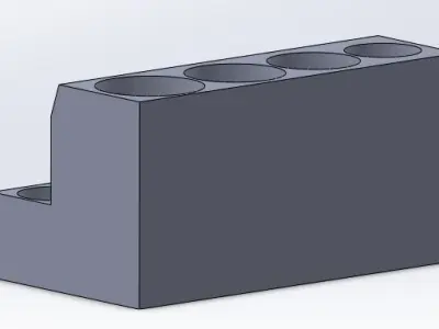 Socket Organizer - 3-8 and 1-2 in Drive Metric Hex Socket Set 3D print model