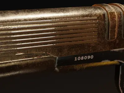 COLT GUN Free 3D model