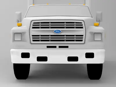 Box Truck 3D model
