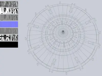 Classic UFO Low-poly 3D model purchase