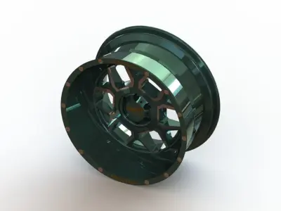 Cast rim MOTO METAL - MO981 3D model