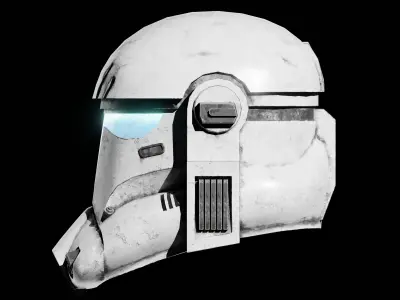 Imperial Commando Helmet 3D model