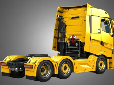 T520 - High Range Truck 3D model