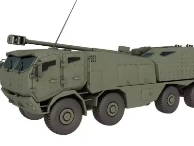 Morana Howitzer 3D model