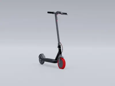 THE KID SCOOTER  Free low-poly 3D model