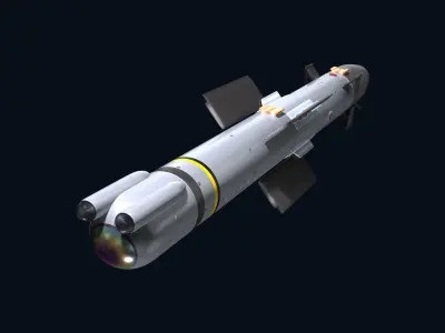 Akeron LP Missile 3D model