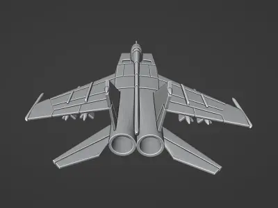 MiG-25PD 3D print model