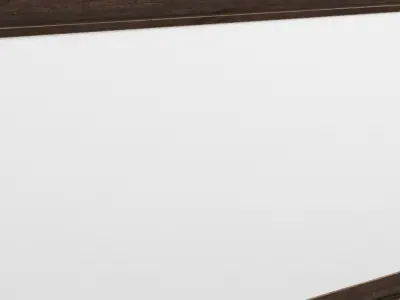 Picture frame stylized cartoon 3D model