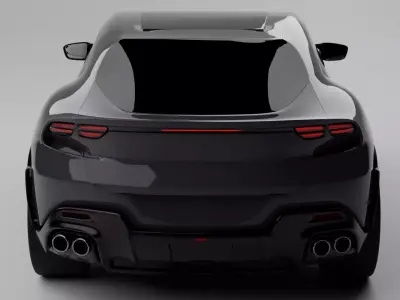 Ferrari Purosangue 3D model