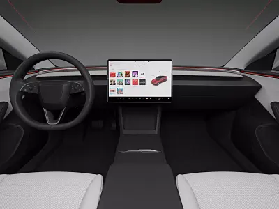 2024 Tesla Model 3 Highland 3D model