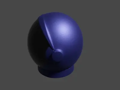 Space Helmet Low-poly 3D model