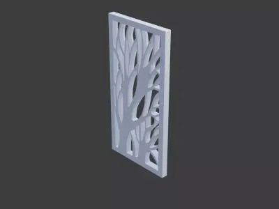 room divider set 3D model