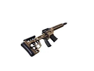 Creedmoor Varmint rifle  3D model