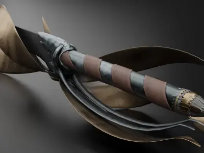 Sword Metal 3D model