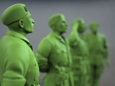 Commandos 3D print model