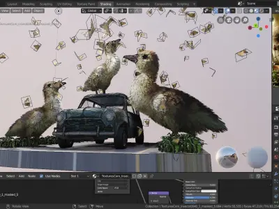 what the duck 3D model