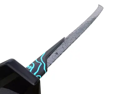 Thousand Demon Daggers from scissor Seven Low-poly 3D model