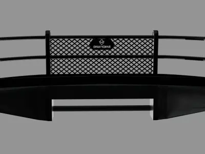 Ranch Hand Front Bumper Chevy K2500 Low-poly 3D model