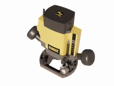 Router woodworking tool 3D model