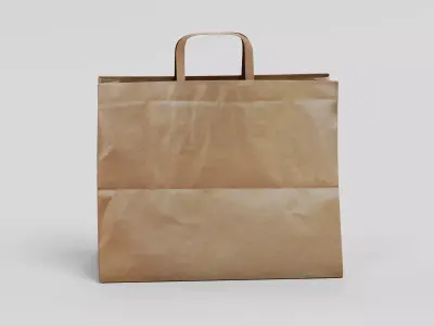 -Paper Bag V2- 3D model
