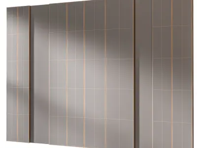 Headboard 3d Wall Panel 09 3D model