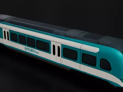 Siemens Mireo Regional Train 3D print model