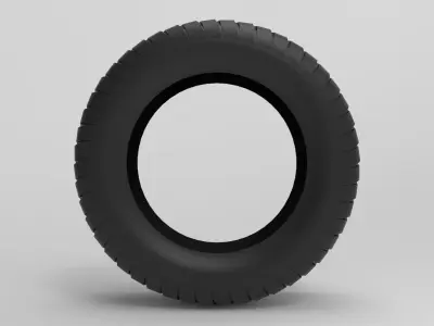 Simple tyre 3d model 3D model