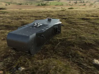 K-Wagen tank 3D model