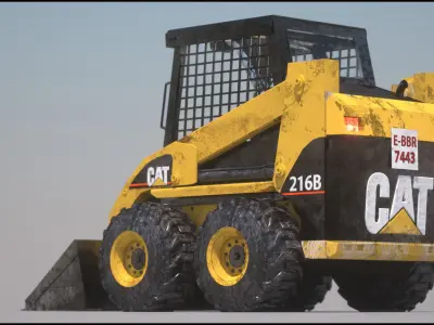 Mini Loader 3D model by sanchiesp