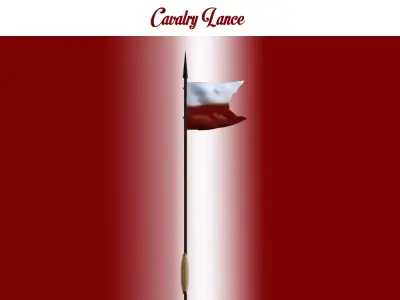 Napoleons Polish Lancer Gear set 3D model