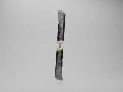 Thanos s Sword Low-poly 3D model