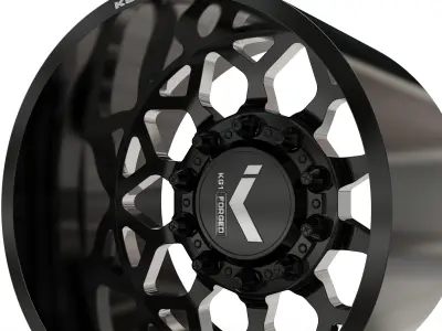 REAR KG1 KD016-1 DUALLY WHEEL 3D MODEL 3D model