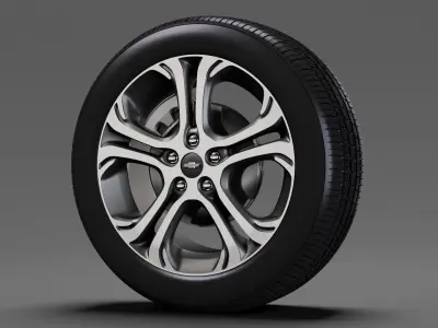 Chevrolet Bolt EV wheel 3D model