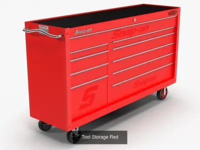 Tool Storage Collection 3D Model Pack