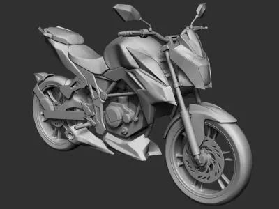 AD Motorcycle - Italika Vort-X 300 3D print model