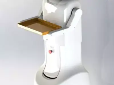 Service robot 3D model purchase