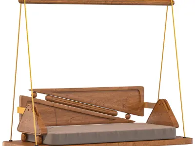 Reversible Swing Chair 3D model