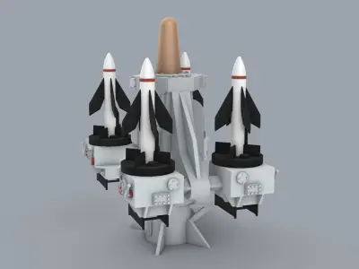 GWS24 Sea Cat 3D model