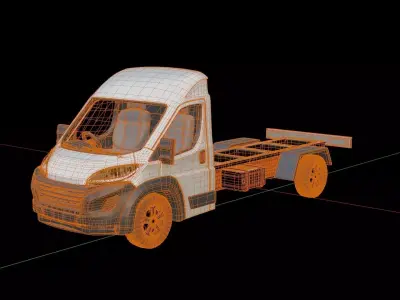 Ram Promaster Chassis 3D model